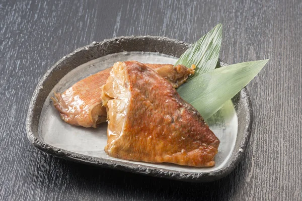 Πιάτο Νοστιμότατο Ψάρι Στην Ιαπωνία — Φωτογραφία Αρχείου