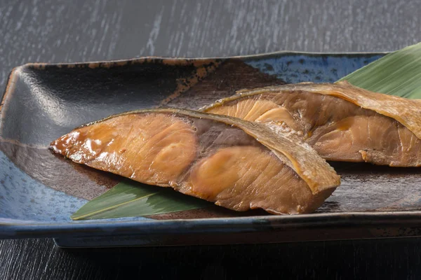 Boiled Fish Dishes Made Fresh Fish Japan — Stock Photo, Image