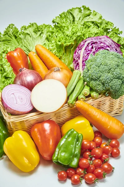 Frisches Und Leckeres Nahrhaftes Gemüse — Stockfoto