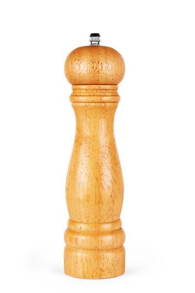 Перечная мельница изолирована на белом
