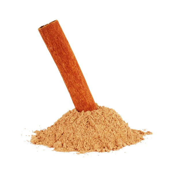 Cinnamon sticks, chalking cinnamon — Stock Photo, Image