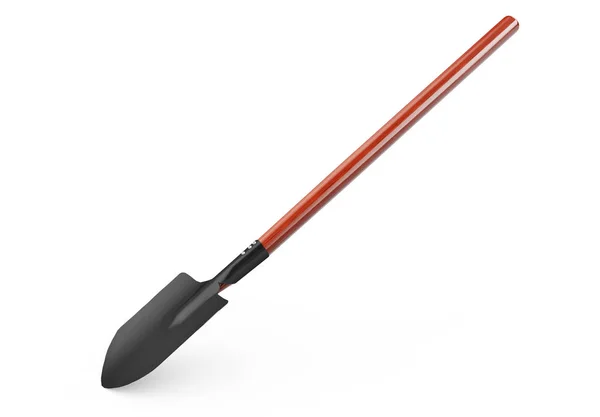 Realistic 3d render of shovel — Stock Photo, Image