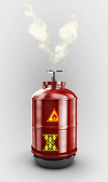 Geschäftskonzept der Kraftstoffindustrie: 3D-Darstellung von roten M — Stockfoto