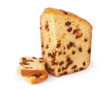 Kuru üzüm ve şekerlenmiş meyve meyveli kek 