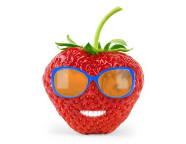 çilek güneş gözlüğü, komik kavramı ile