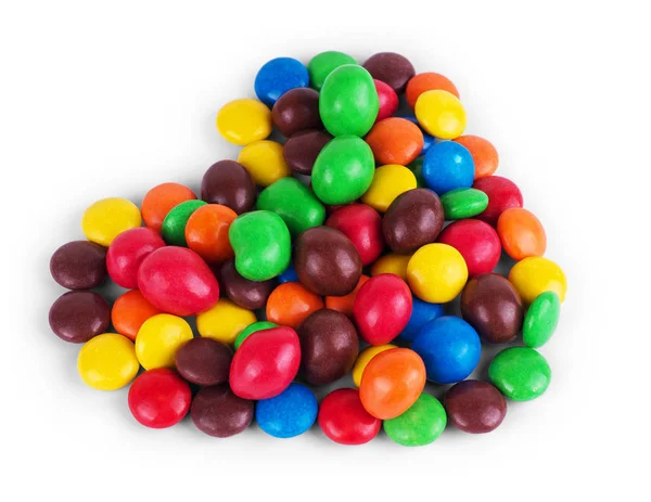 Крупный план Фото разноцветных фруктовых конфет с ароматом — стоковое фото