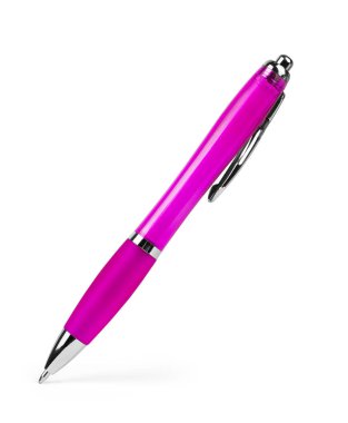 Beyaz arka plan üzerinde mavi renk izole kalem