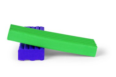 Beyaz arka plan üzerinde izole tek hamuru top