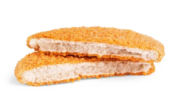 FISKBULLE burger isolerad på vit bakgrund. — Stockfoto