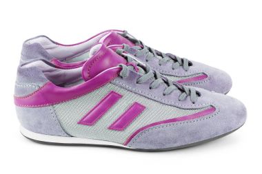 Beyaz arka plan üzerinde izole deri Erkek Ayakkabı