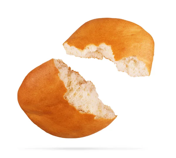 Pão de pão assar delicioso isolado — Fotografia de Stock