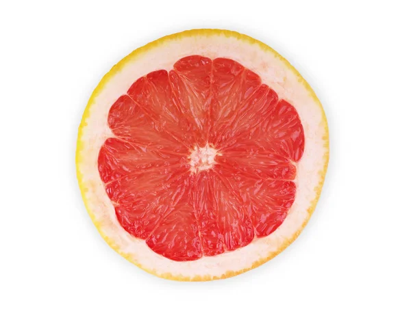 Grapefruit, citrus elszigetelt vágott — Stock Fotó