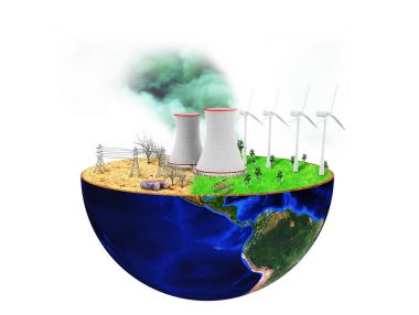 Eko kavramı. Gezegenin yarısı umut verici t ile kontamine olmuş