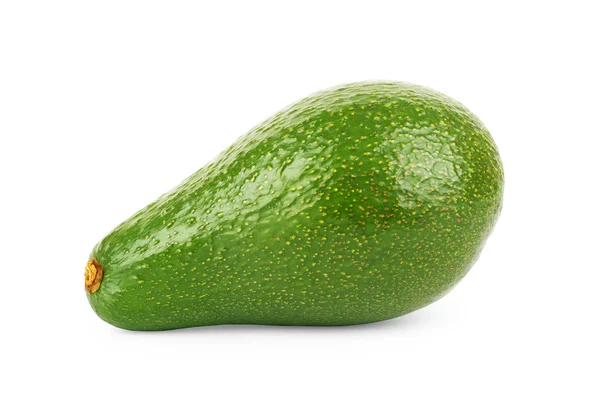 Fresh ripe avocado on a white background — Stock Photo, Image