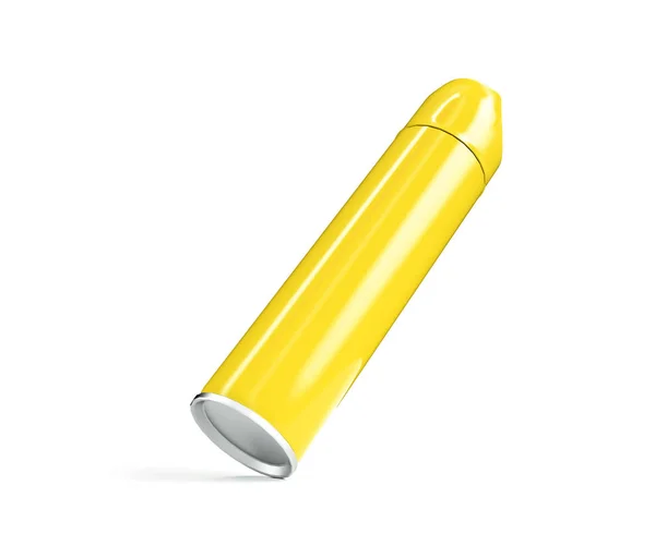 3d render of blank white spray paint can — Stock Photo, Image