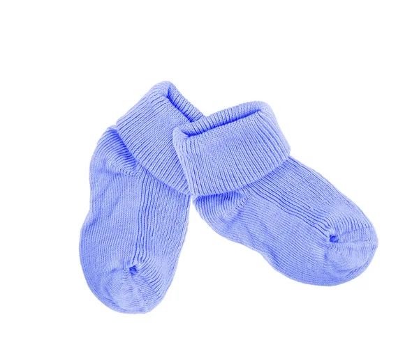 Baby sock on a white background — Stock Photo, Image
