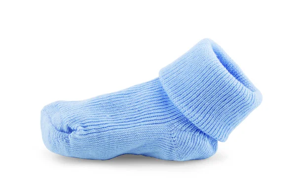 Baby sock on a white background — Stock Photo, Image