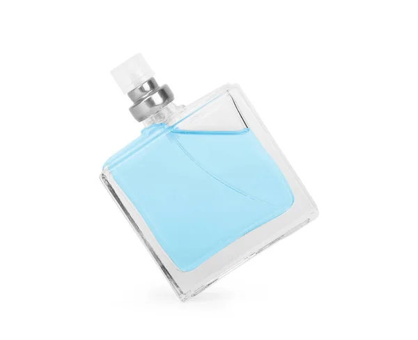 Parfum fles geïsoleerd op witte achtergrond — Stockfoto