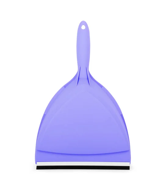 Dustpan Utensílio Limpeza Doméstica Recorte Isolado Sobre Fundo Branco — Fotografia de Stock