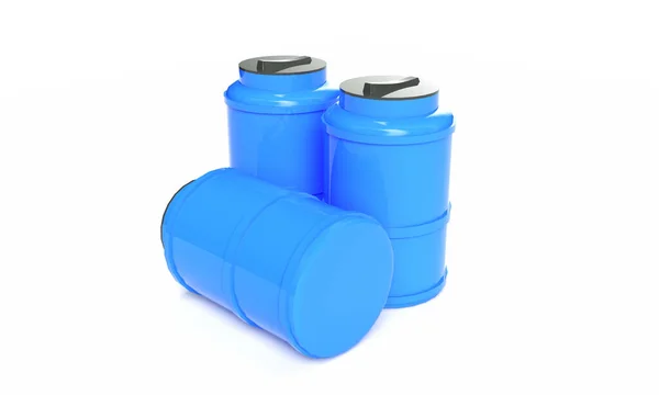Wassertank Kapazitäten Für Verschiedene Flüssigkeiten Illustration — Stockfoto