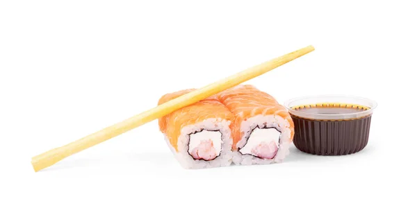 醤油と白を基調とした寿司 — ストック写真
