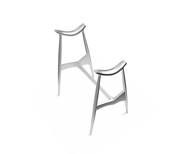 Yürüyen bir çerçevenin 3 boyutlu canlandırması