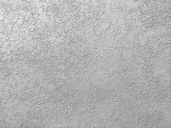 Consistenza Dell Intonaco Scarabeo Corteccia Sulla Parete Texture Grigia Senza — Foto Stock