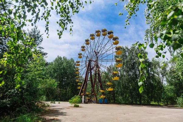 Pripyat Çernobil Yasak Bölge Nükleer Erime Felaketi — Stok fotoğraf