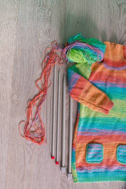 Araçlar, ahşap arka plan açık tekerlekli bisiklet tamiri için araç. Bisiklet tamir.