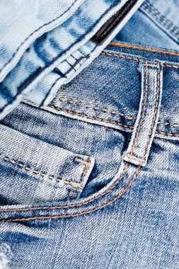 Jean arka plan. Kot mavi jean doku. Moda için kavram. Uzay kopyalayın. Çerçeve .