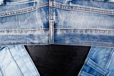 Jean arka plan. Kot mavi jean doku. Moda kavramı.