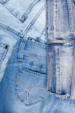 Jean arka plan. Kot mavi jean doku. Moda kavramı.