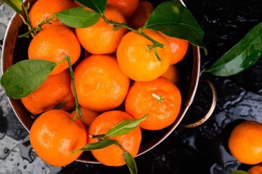  Mandalina arka plan. Lezzetli ve güzel narenciye.