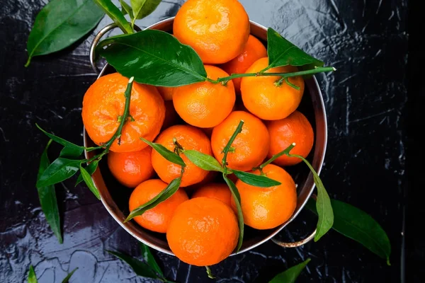 Tangerines fond. Délicieux et beau Agrumes . — Photo