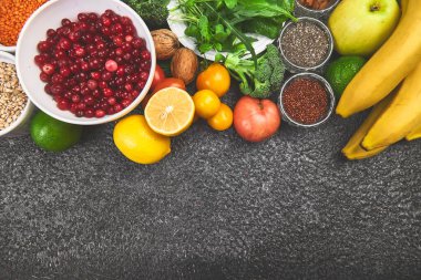 Sağlıklı gıda geçmişi, modaya uygun Alkali diyet ürünleri.