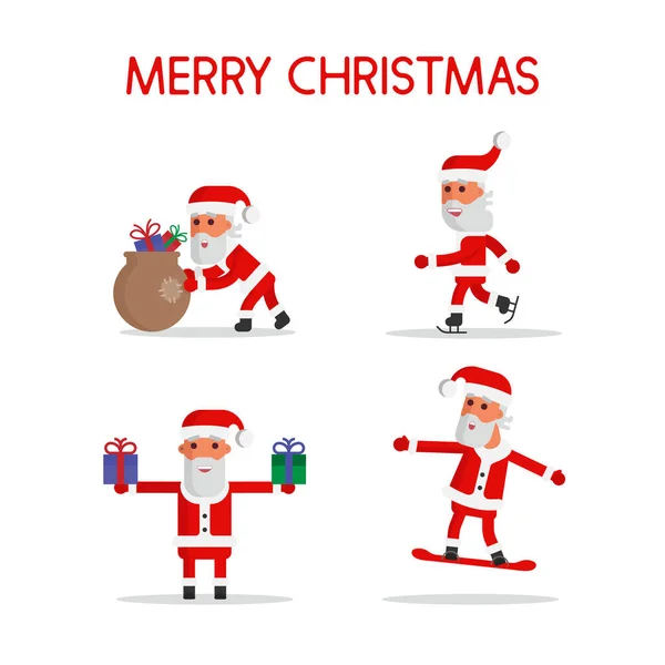 Santa ayarlayın. Düz 2