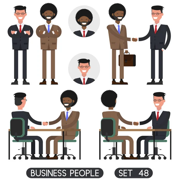 48 iş adamları ayarla.