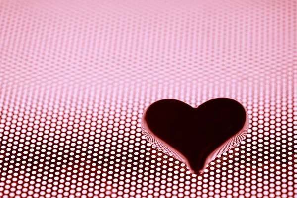 Concept Dotted Background Heart Stock Photo