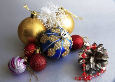  Dekorasyon öğeleri için mikro-stoc için Noel ve yeni yıl tatilleri fotoğraf