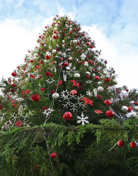  Noel şenlikli ağacı