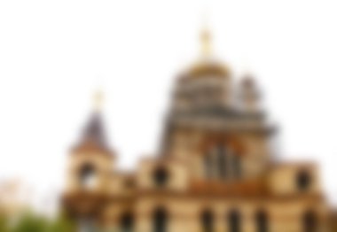 Antik ve modern dinî yapılar Hıristiyan kilise fotoğraf mikro-stok