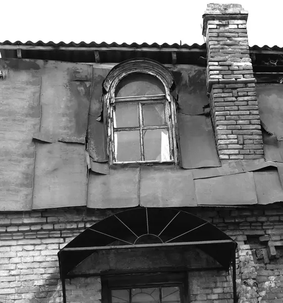 Elementos Arquitetônicos Estruturais Edifícios Ruas Urbano Forma Natural Sem Processamento — Fotografia de Stock