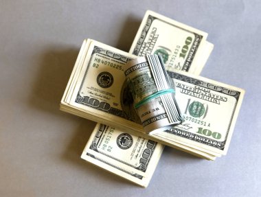  bir arka plan veya mikro-stok fotoğraf için formları çeşitli tasarruf olarak banknot bir sürü dolar faturaları