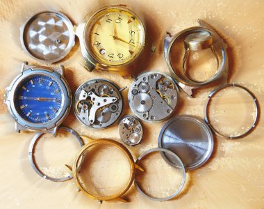 mekanizmaları ve mikro-stok için farklı saatlerde farklı arka plan resmi detaylarını