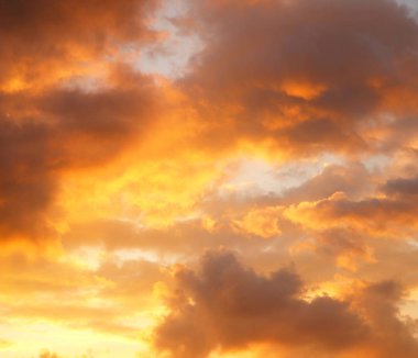 renkli mor günbatımı