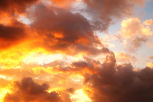 Colorido atardecer púrpura — Foto de Stock