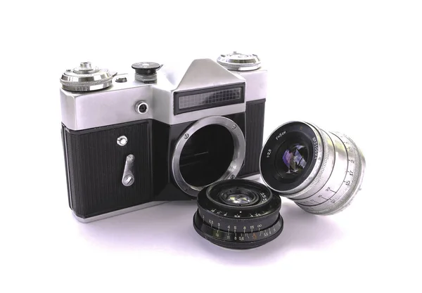 De vintage camera — Stockfoto