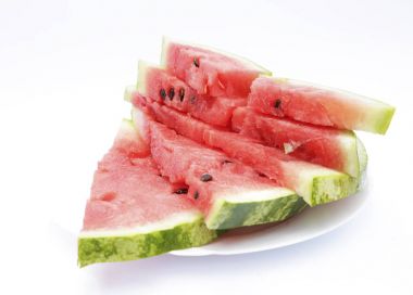 Tatlı ve sulu karpuz fotoğraf