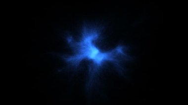 Bir parçacık parlak kozmik arka plan