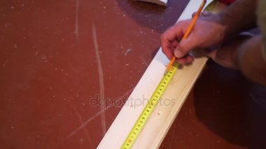 Teyp ölçme ölçmek küçük kurulu